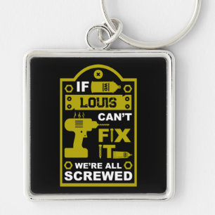 Funny DIY Fix It Repair Keychain