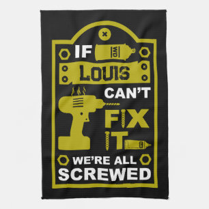 Funny DIY Fix It Repair Kitchen Towel