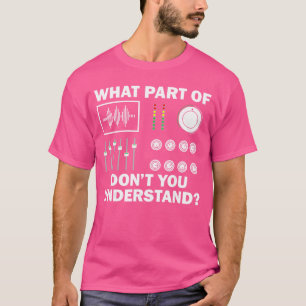 Funny DJ Design for Men Women Sound Engineer Disc T-Shirt