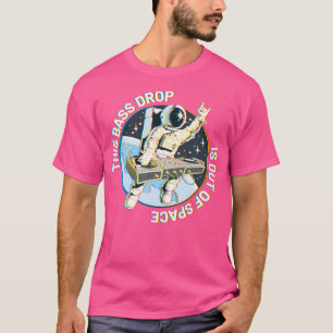Funny Dj Shirt Spaceman Edm Gear Rave Clothing Tec