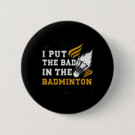 Funny Dminton Shirt Men Women Dminton Player 10  Button