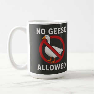 Funny Do Crime Goose Mug - Chaotic Silly Goose Gif