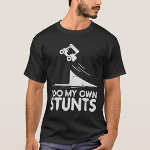 Funny Do My Own Stunts Golf Cart Driver Golfing Lo T-Shirt