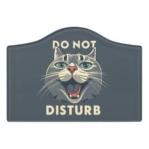 Funny Do Not Distrub Door Sign
