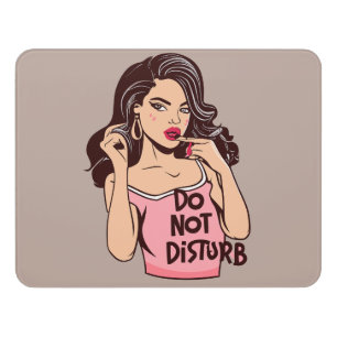 Funny Do Not Disturb Door Sign