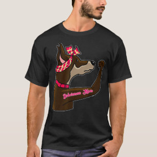 Funny Doberman Mom Tattoo, Gifts Bully Mom Dog Own T-Shirt
