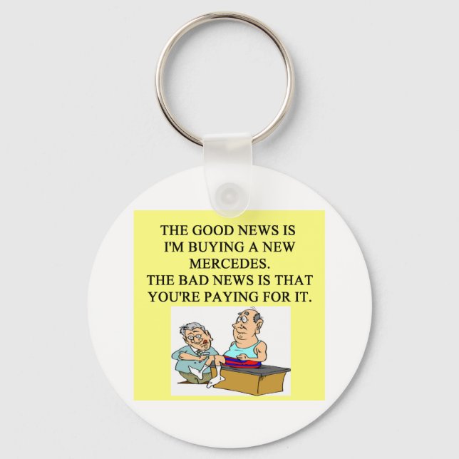 funny doctor humor keychain (Front)