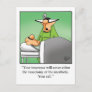 Funny Doctor Humor Postcard