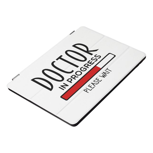 Funny Doctor In Progress Med School Student  iPad Pro Cover (Side)