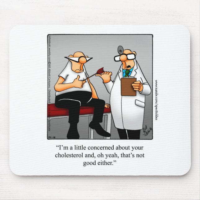 Funny Doctor/Medical Humor Mousepad (Front)