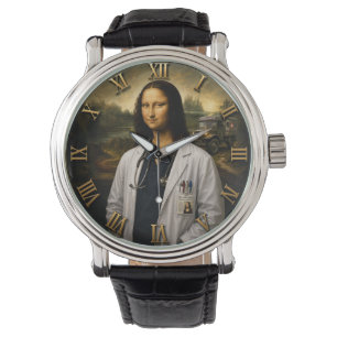 Funny Doctor Mona Lisa  Watch
