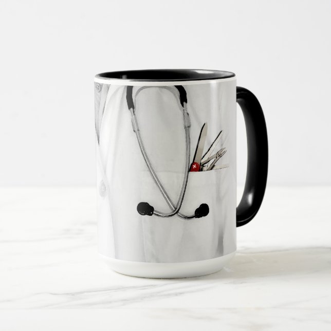 Funny Doctor Mug (Front Right)