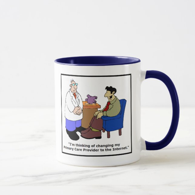 Funny Doctor Mug - Internet Comic (Right)