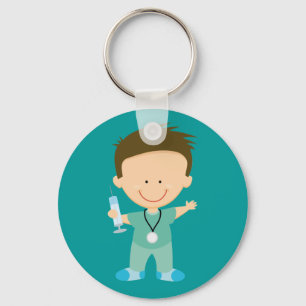 Funny Doctor or Intern Gift Keychain