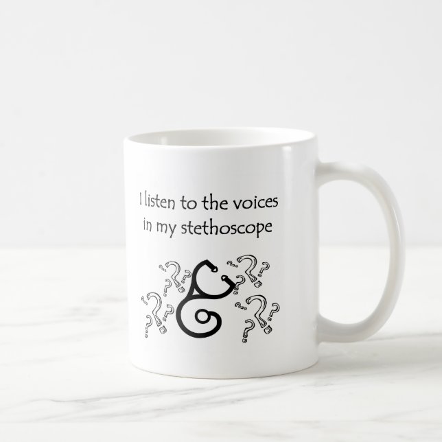 Funny Doctor or Nurse T-shirts and Gifts Coffee Mug (Right)