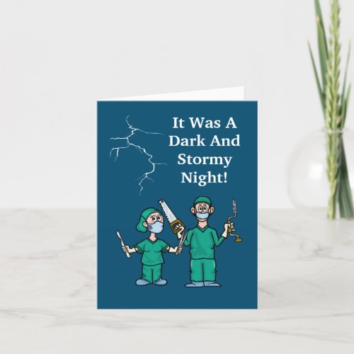 Funny Doctors Day Greeting Card