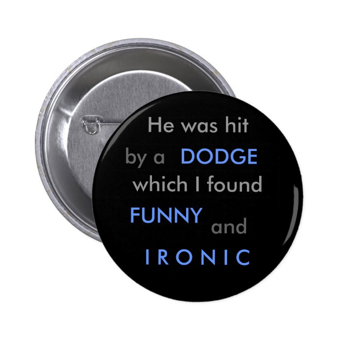 Funny Dodge Pin