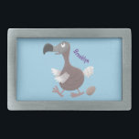 Funny dodo bird cartoon illustration belt buckle<br><div class="desc">This cute dodo bird is drawn in silly cartoon illustration style just for fun!</div>