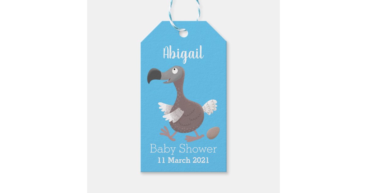 Funny dodo bird cartoon illustration ceramic tile | Zazzle