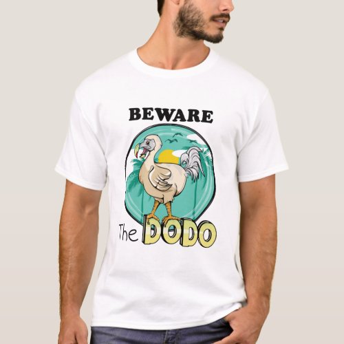 Funny dodo tropical island T_Shirt