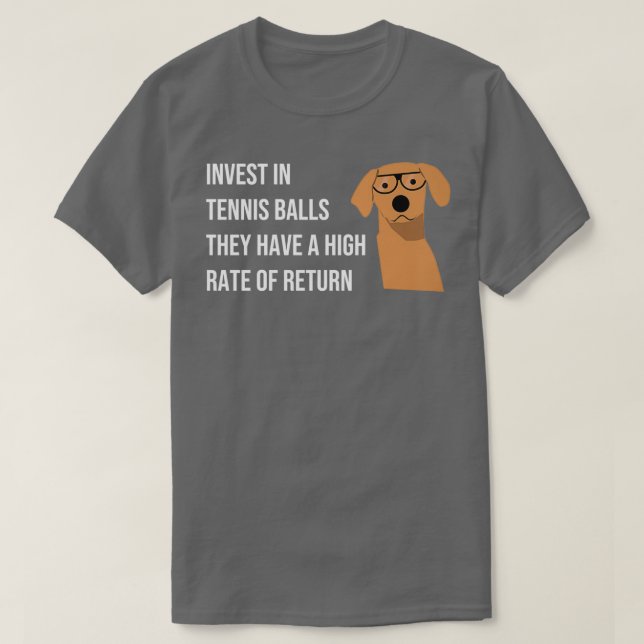 Funny Dog Accountant Financial Advisor Finance Tea T-Shirt (Design Front)