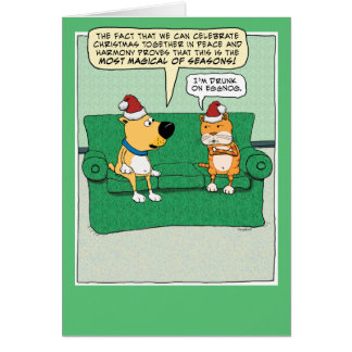 Funny Dog Christmas Cards - Greeting & Photo Cards | Zazzle