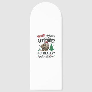 Funny Dog Attitude Christmas Vector Design_1 Bookmarks
