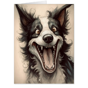 FUNNY DOG BIRTHDAY BIGGEST BIG GIANT CARD