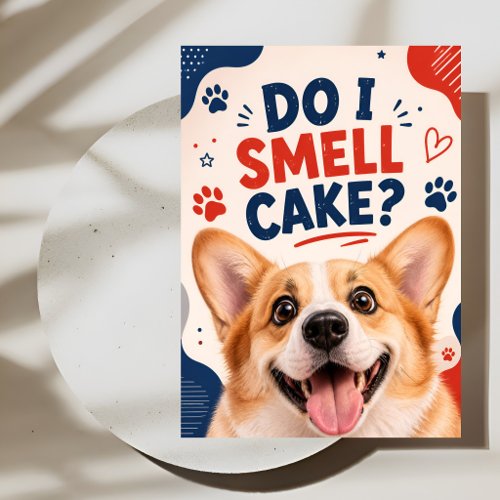 Funny Dog Birthday Card