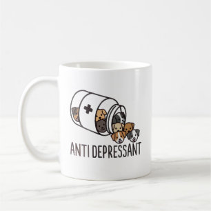 Funny Dog Bless Zen Chihuahua Dog Dad Mom Yoga Coffee Mug