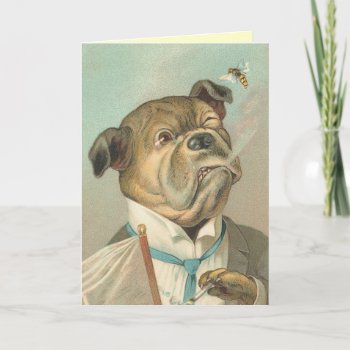 Funny Dog Card by DoggieAvenue at Zazzle
