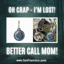 Funny Dog Cat Humor Personalized Details & QR Code