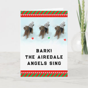 Funny Dog Christmas Holiday Card