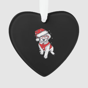 Funny Dog Christmas Pajamas Gift for Dog Lovers Wo Ornament