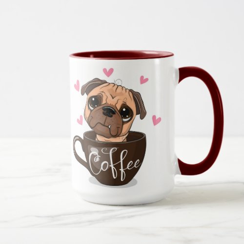  funny dog coffee cup