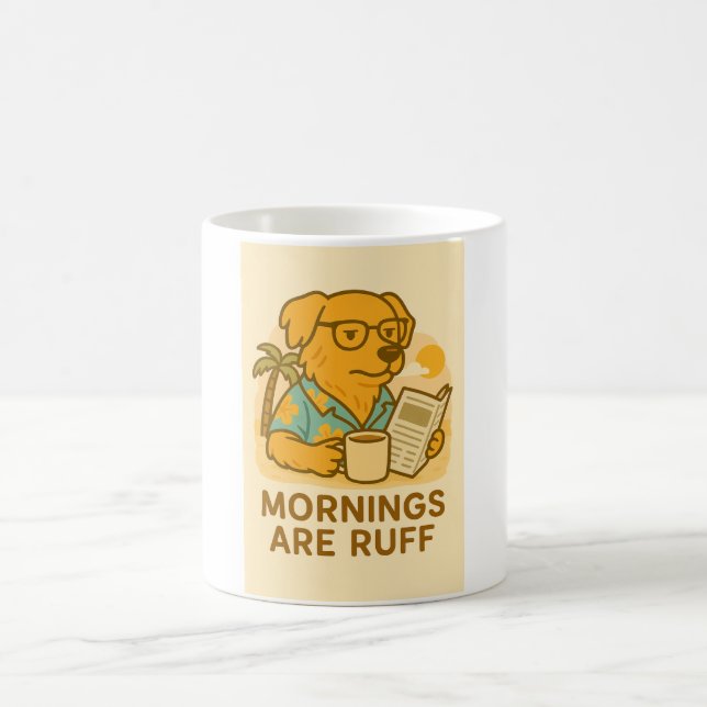 Funny Dog Coffee Mug (Center)