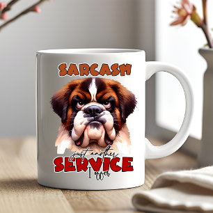 Funny Dog Coffee Mug - Hilarious Pup Gift