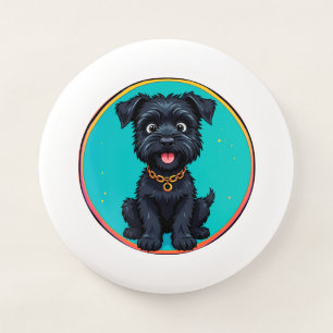 Funny Dog Colorful Digital Illustration Wham-O Frisbee