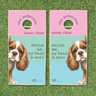 Funny Dog Cornhole Set