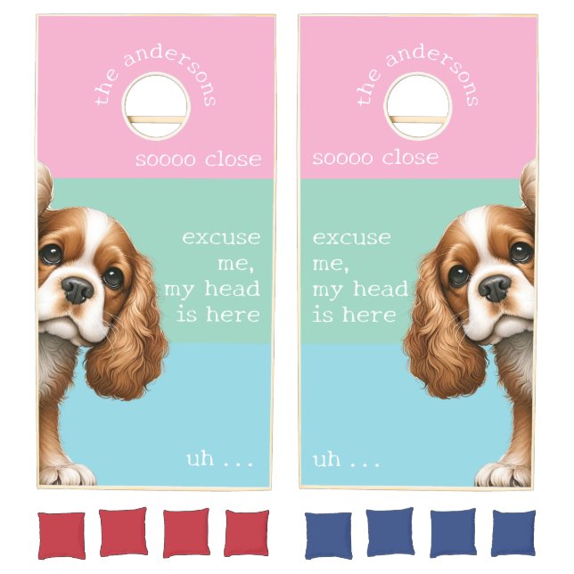 Funny Dog Custom Cornhole Set (Set)