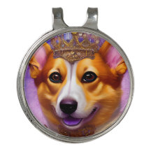 Funny Dog Custom Golf Hat Clip / Golf Ball Marker