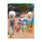 Funny Dog Customizable Pool Party Postcard