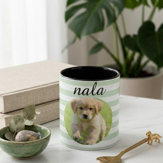 Funny Dog Dad Mug Personalized Name Gift for Dog L