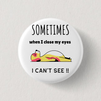 Funny dog design button