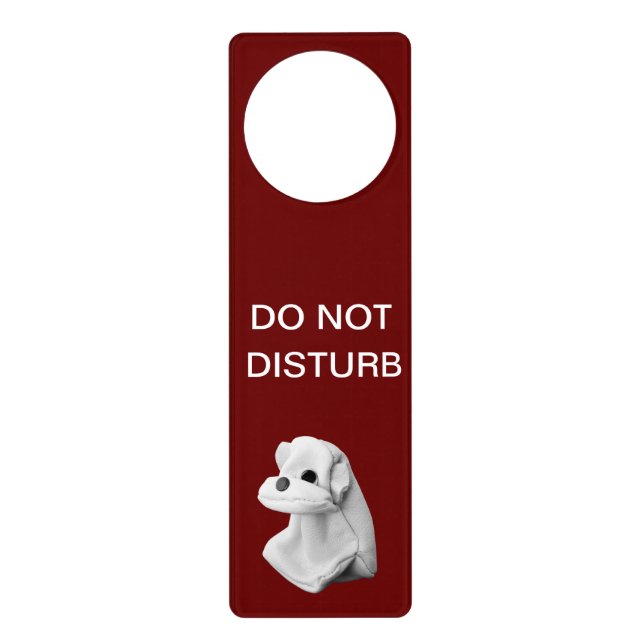 Funny dog door hanger (Front)