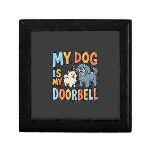 Funny Dog Doorbell Pet Lover Gift Box