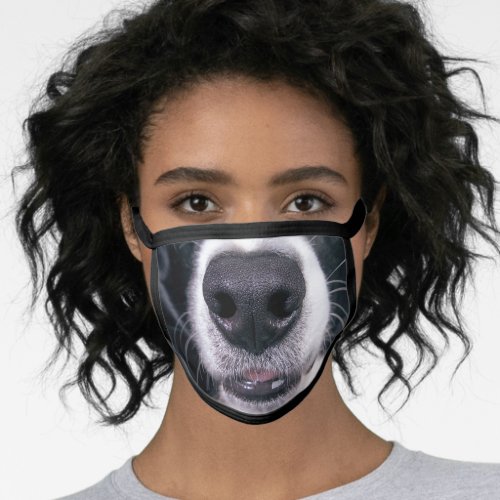 Funny Dog Face Face Mask