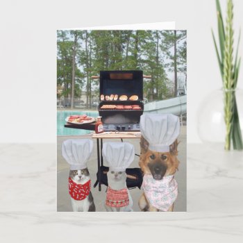 Funny Dog Father's Day Card by myrtieshuman at Zazzle