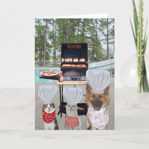 Funny Dog Fathers Day Card