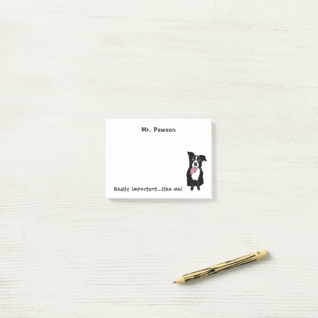 Funny Dog Gift for Teacher Border Collie Custom 
